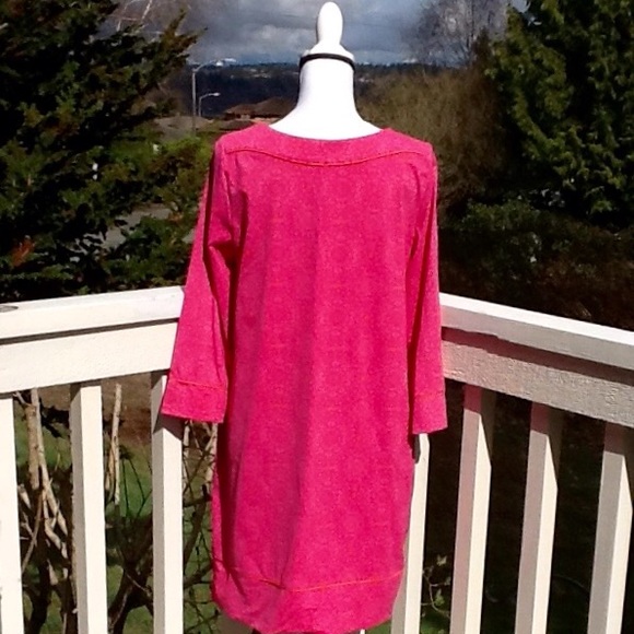 Lands' End print nylon/spandex dress/tunic - Picture 5 of 8